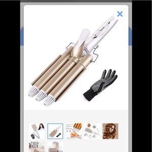 Three Barrel  Curling Iron- Wave Wand